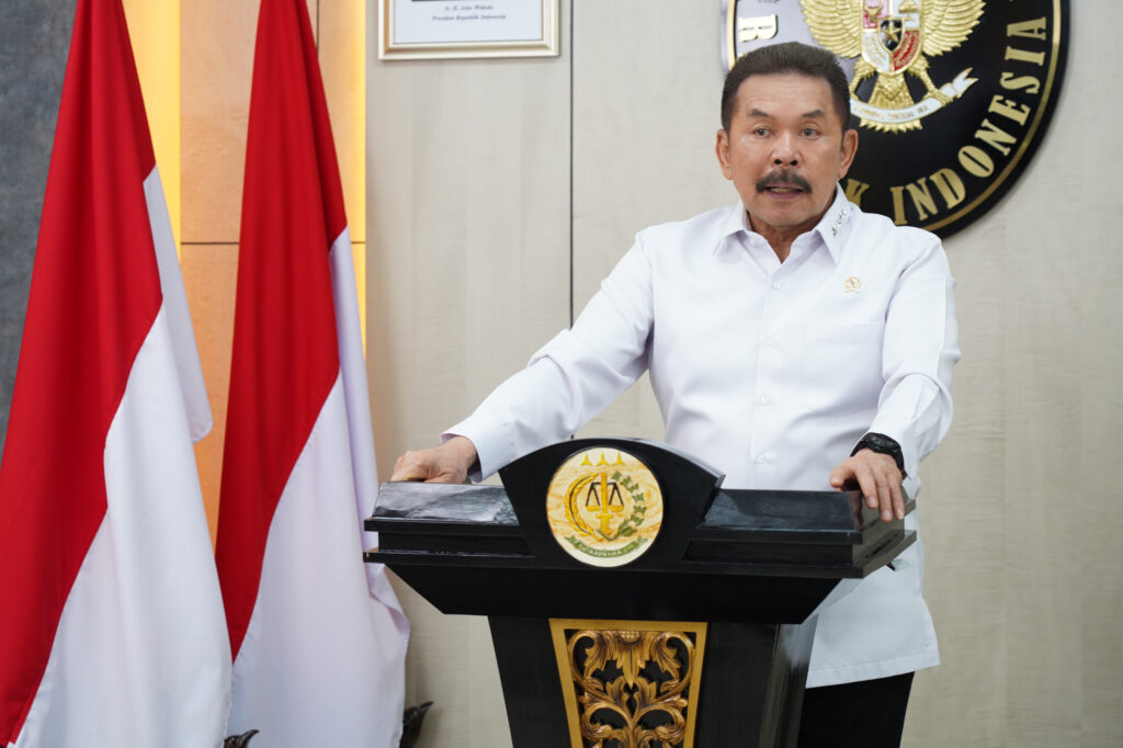Kejaksaan Agung Terima Penghargaan Sebagai Pengelola Rekening Pemerintah dalam Bentuk Virtual Account Jaksa Agung ST Burhanuddin