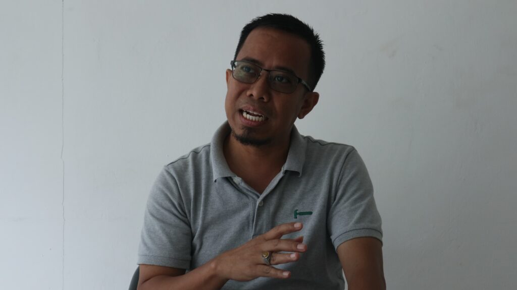 Koordinator Tim Pemenangan calon presiden (Capres) dan calon wakil presiden (Cawapres) Kalimantan Timur (Kaltim) Syamsuddin