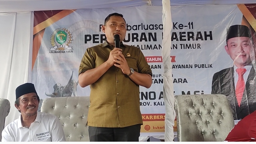 Seno Aji Terangkan Kukar Melalui Program Kukar Bersinar Seno Aji, Wakil Ketua DPRD Kaltim