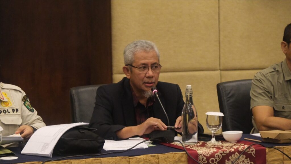 Harun Al Rasyid Pimpin Rakor Pansus Raperda Trantibum Linmas Bersama Satpol-PP se-Kaltim, Minggu (15/10/2023)