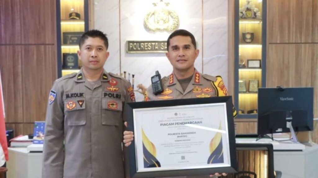 Polresta Samarinda Raih Satker Unggul Anggaran 2023 Polresta Samarinda