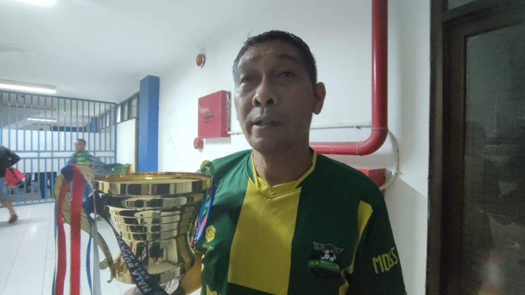 Moss FC Kembali Juarai Piala Bupati U-40, Sekwan Juliansyah Berikan Pesan Semangat