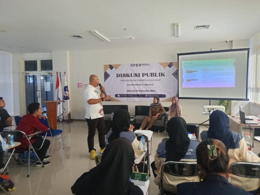 Diskusi publik perlindungan perempuan dan anak di STAINIM, Kamis(19/9/2024)(Foto: Dian/Etara.id)