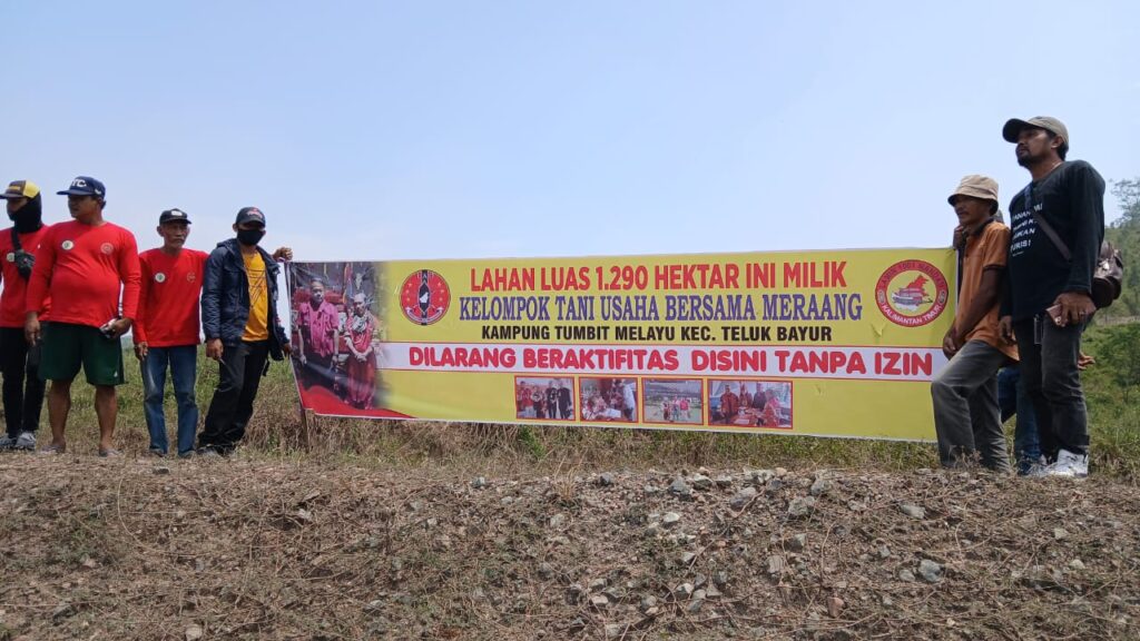 PT Berau Coal Diduga Serobot Lahan, Kelompok Tani UBM Menjerit Kelompok Tani UBM dan Pasukan Merah Tuntut Ganti Untung dari PT Berau Coal