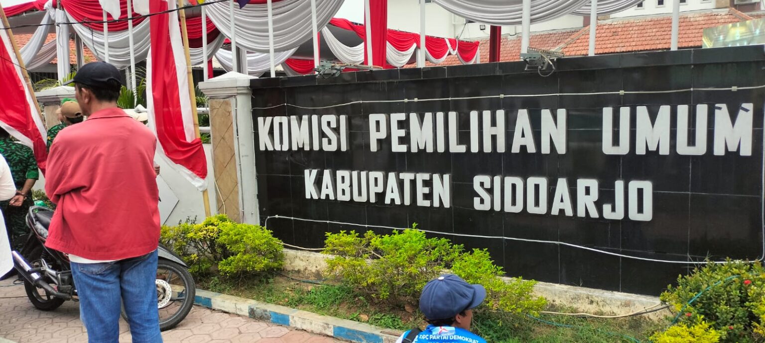 Kantor KPU Sidoarjo