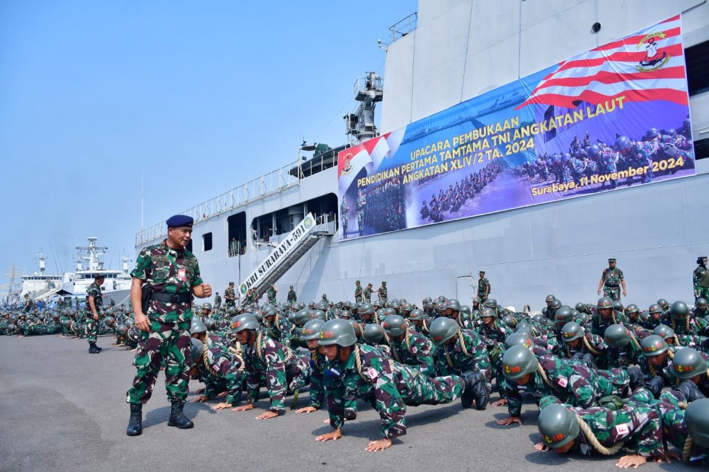 Wadan Puspenerbal Hadiri Pembukaan Dikmata TNI AL Angkatan 44 Gel 2 TA. 2024
