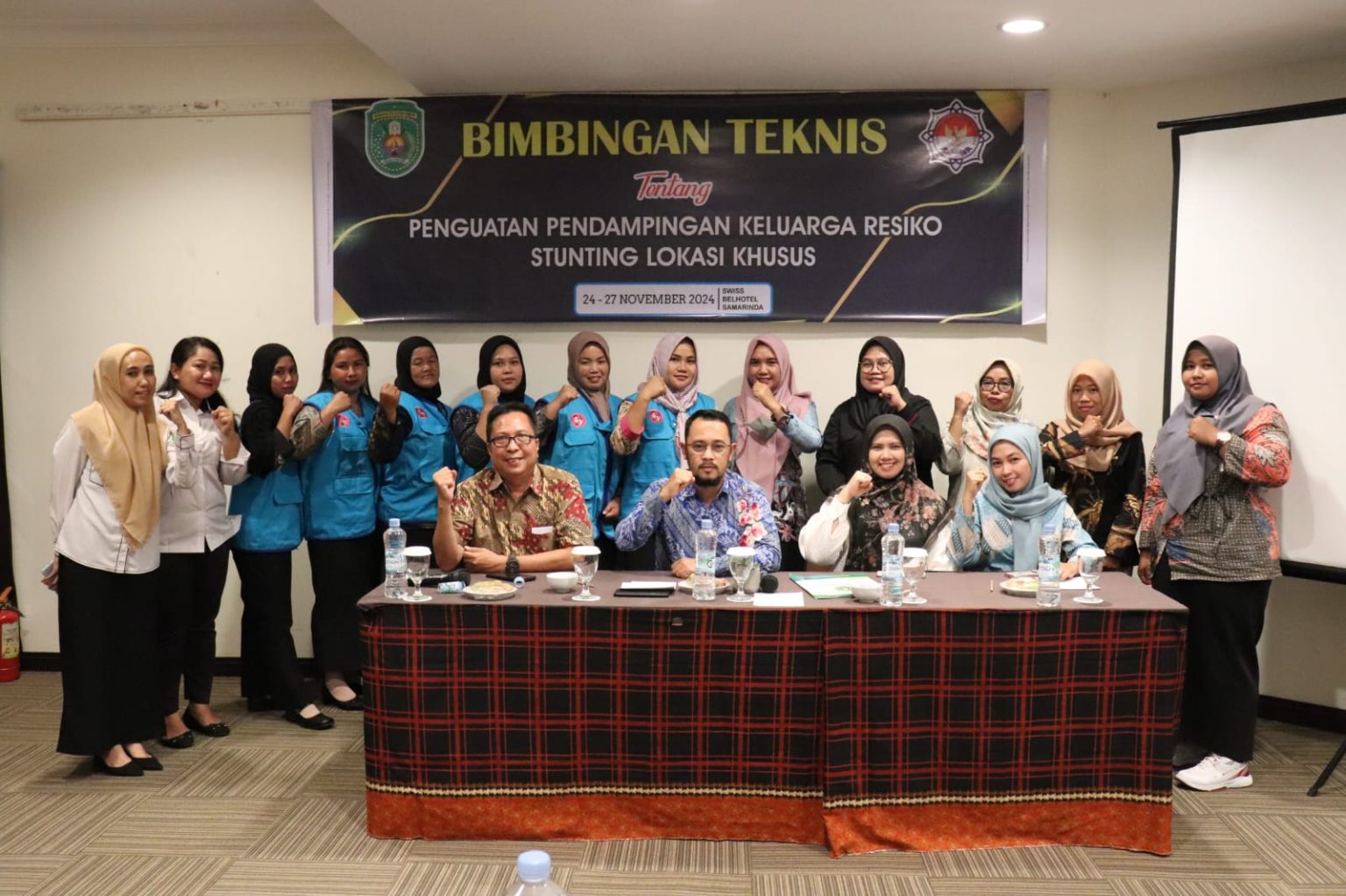 Bimtek Penguatan Pendampingan Keluarga Berisiko Stunting di Kutim Resmi Ditutup