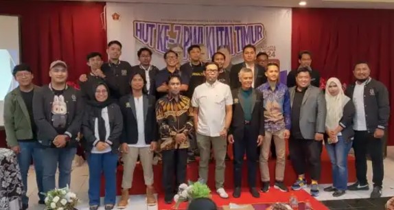 HUT) ke-7 Persatuan Wartawan Indonesia (PWI) Kutai Timur (Kutim), Kamis (24/10/2024)