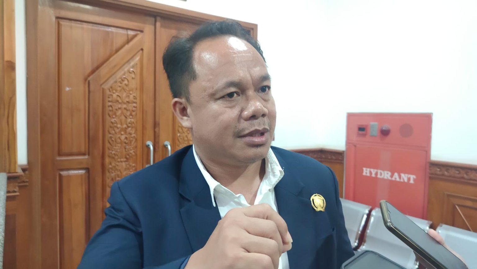 ketua komisi A DPRD Kutim Ketua komisi A Eddy Markus Palinggi