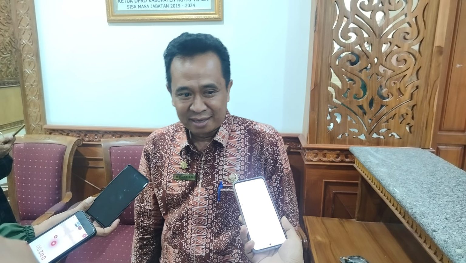 Mulyono, Kepada Dinas Pendidikan dan Kebudayaan Kutim