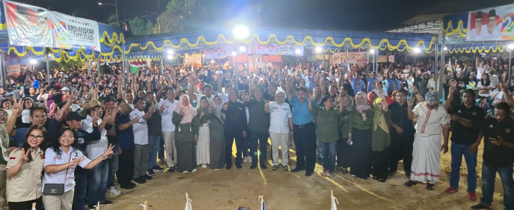 Deklarasi Relawan Sangtorayan: Dukungan Solid untuk Army Menuju Kutim Hebat 2045 Suasana kampaye paslon no 2 Army