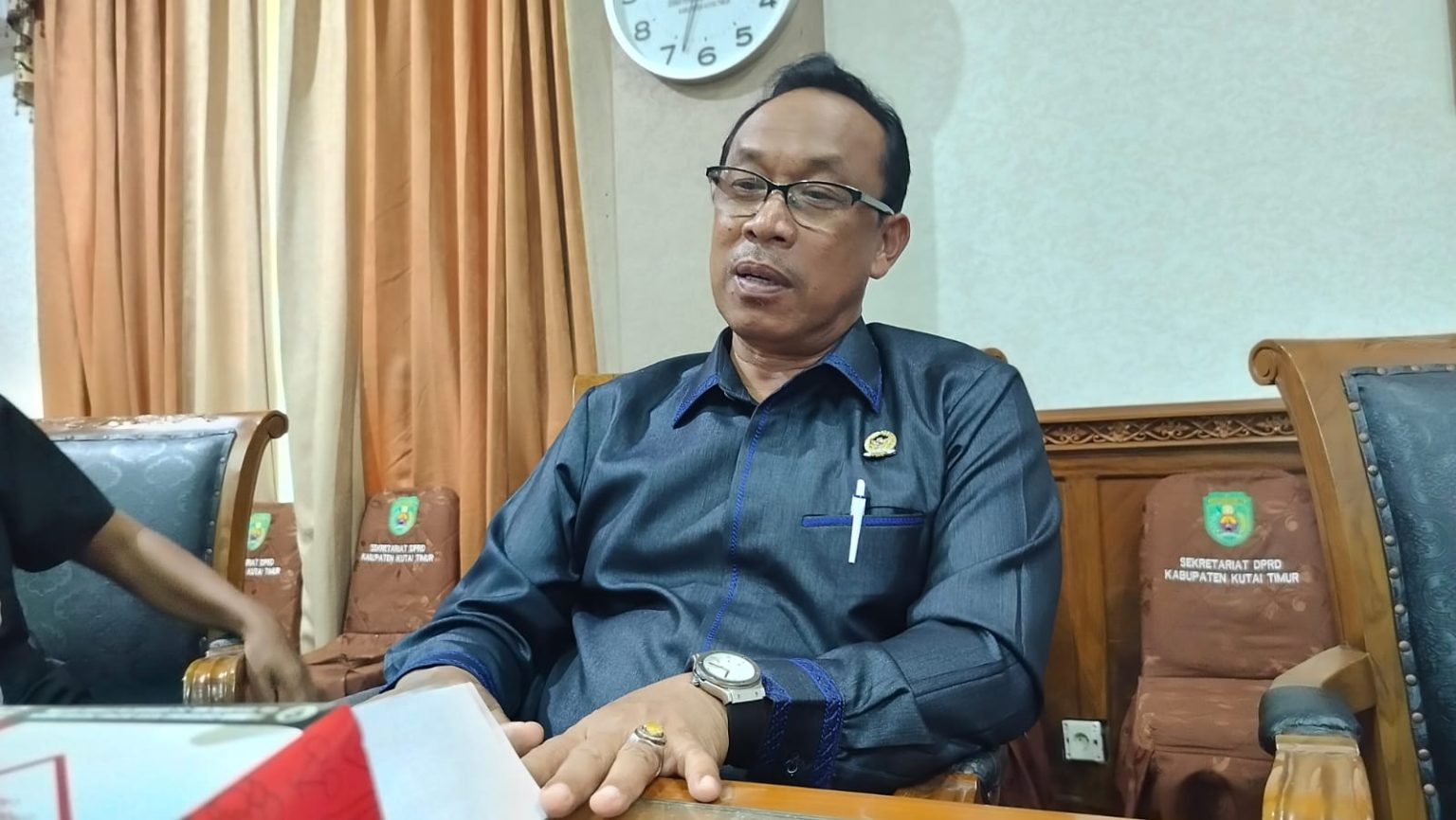 Anggota DPRD Kabupaten Kutim, Akhmad Sulaeman,