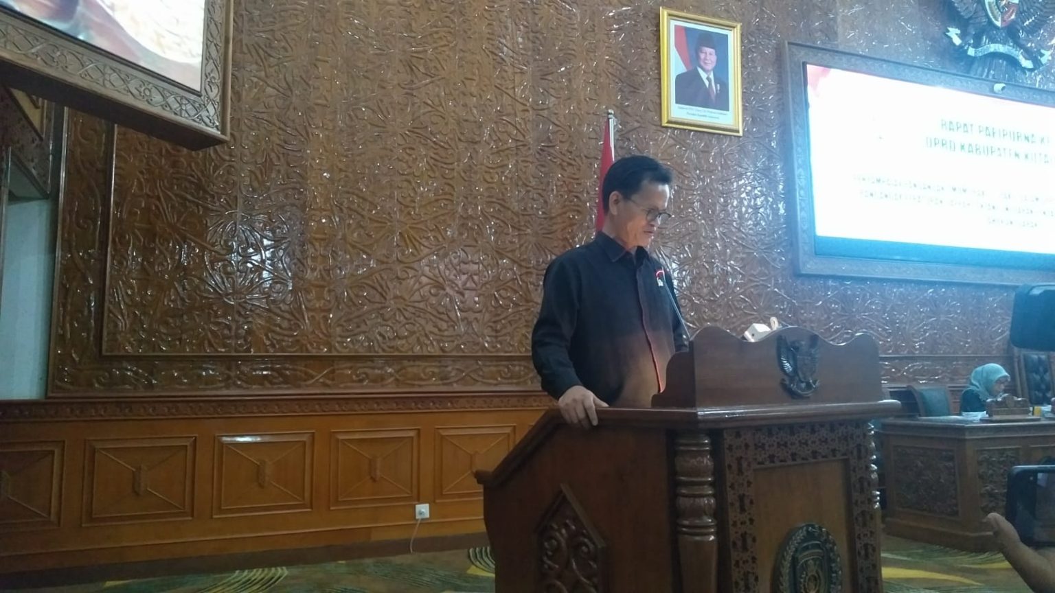 Kajang Lahang, Ketua Fraksi Nasdem
