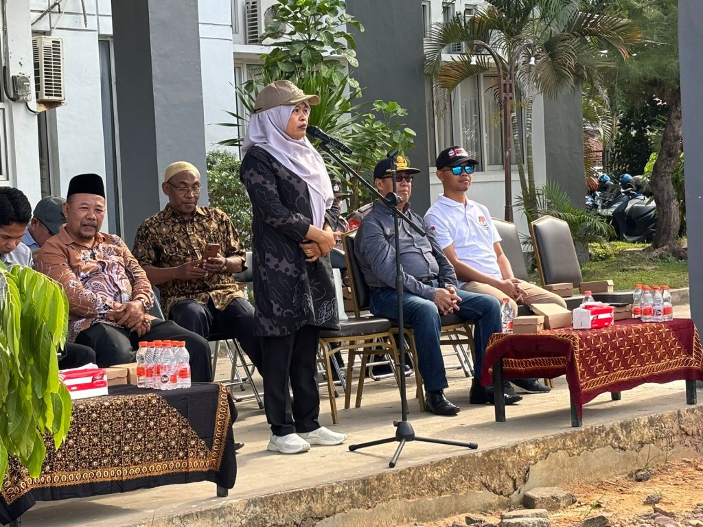 1.500 Peserta Apel Gabungan Kutim, Bukti Soliditas Demi Suksesnya Pemilu 2024 Camat Sangatta Utara, Hasdiah