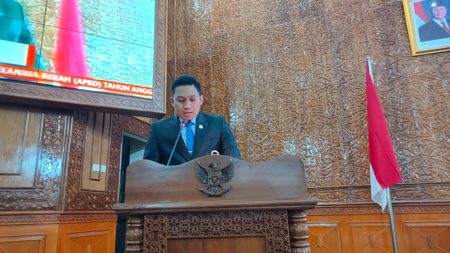 Ketua Fraksi Demokrat DPRD Kutai Timur, Pandi Widiarto