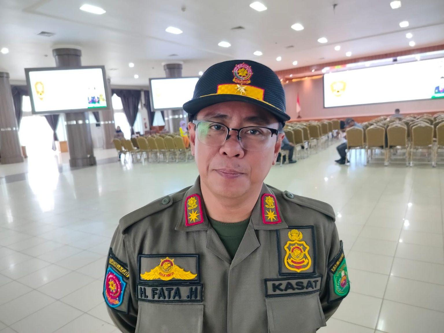 Kepala Satuan Polisi Pamong Praja (Kasatpol PP) Kutim, Fata Hidayat
