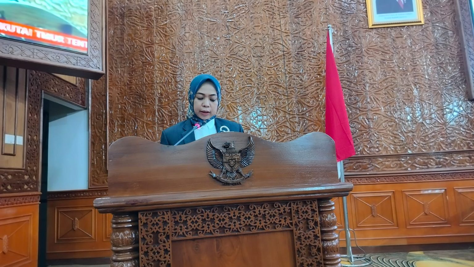 Fraksi GAP DPRD Kutim Soroti Ketergantungan APBD 2025 pada Dana Transfer Pusat Mulyana, Anggota DPRD Kutim