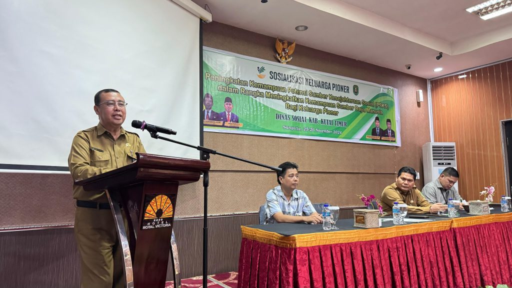 Sosialisasi Keluarga Pioner Dinas Sosial Kutai Timur Tahun 2024: Membangun Keluarga yang Mampu Mengatasi Masalah dengan Efektif