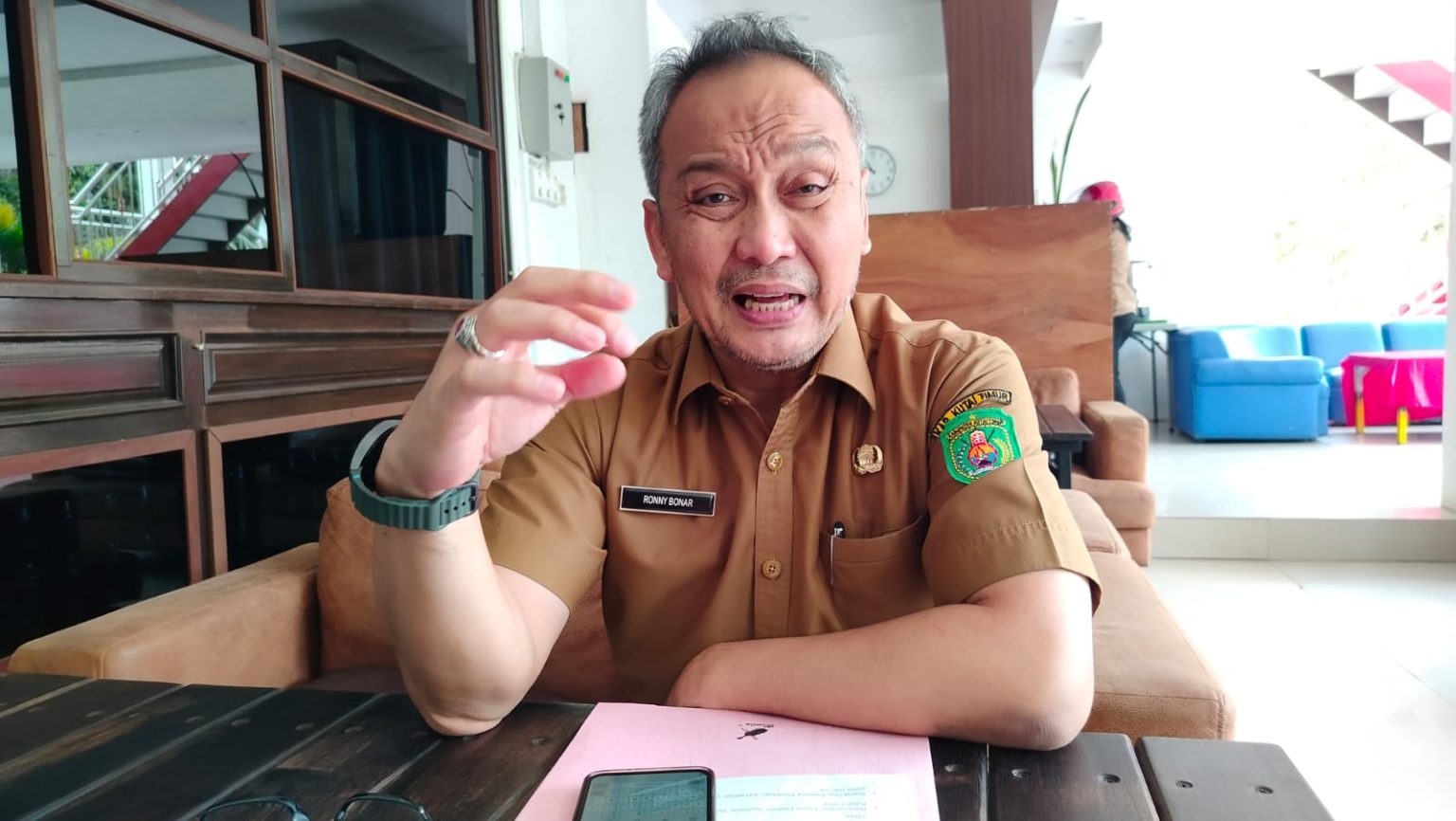 Kepala Diskominfo Staper Kabupaten Kutai Timur, Ronny Bonar H. Siburian