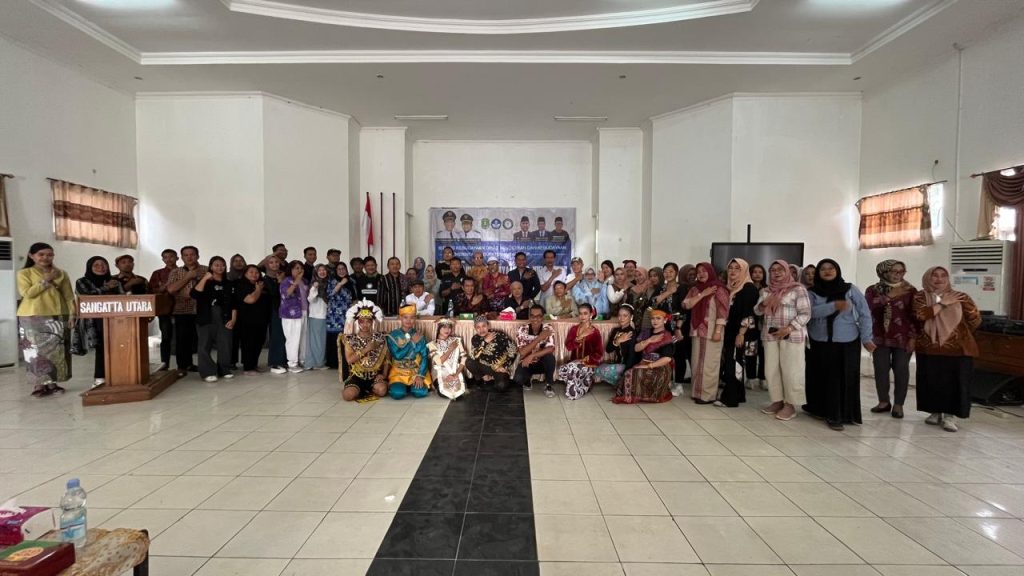 Disdikbud Kutim menggelar FGD pemajuan kebudayaan di BPU Sangatta Utara, Sabtu (7/12/2024).