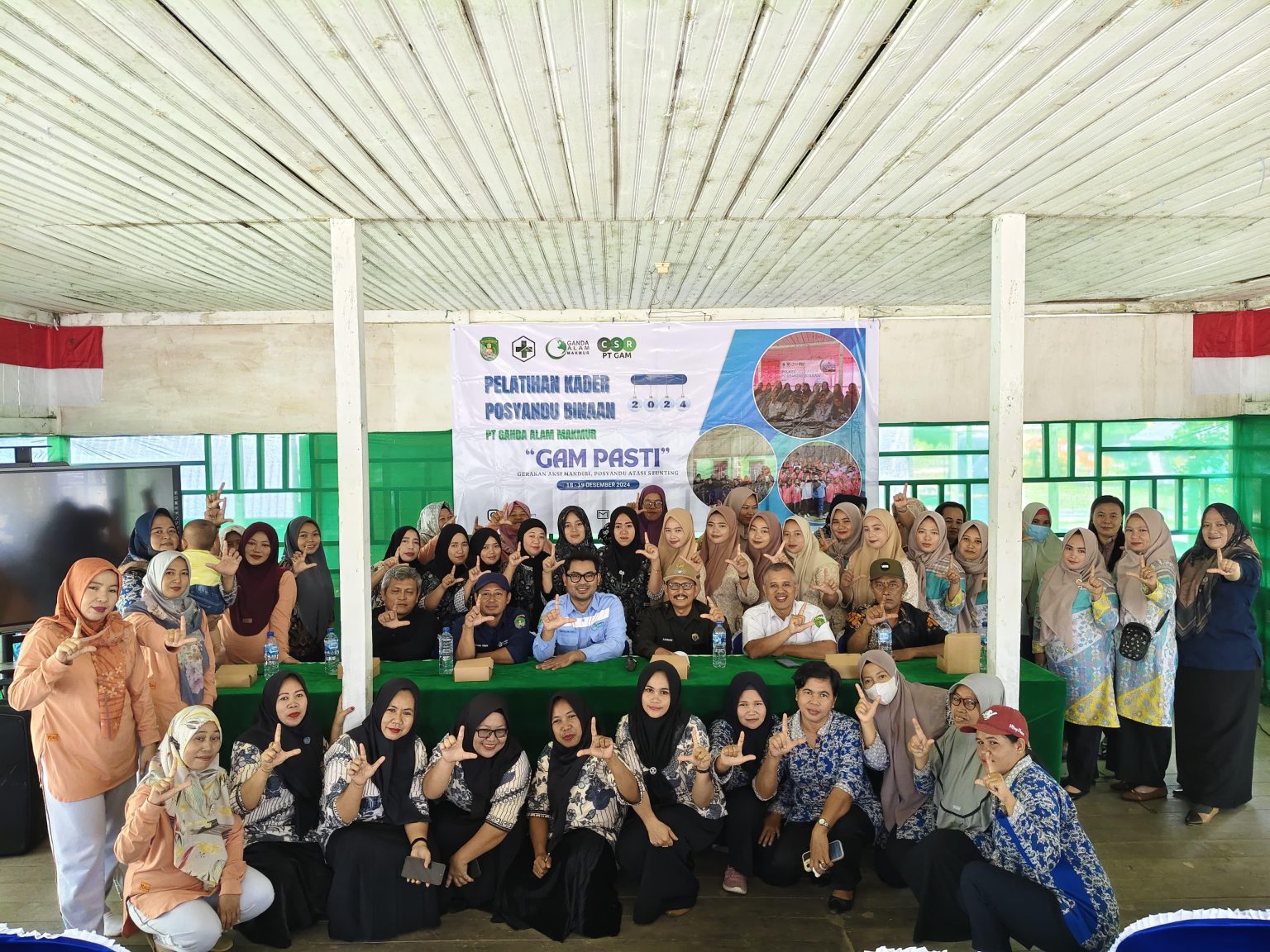 PT GAM Tingkatkan Kapasitas Kader Posyandu untuk Atasi Stunting di Pengadan Baru PT Ganda Alam Makmur (GAM) pengembangan masyarakat melalui pelatihan dan peningkatan kapasitas kader Posyandu binaan perusahaan di Balai Desa Pengadan Baru, Rabu dan Kamis, 18-19 Desember 2024