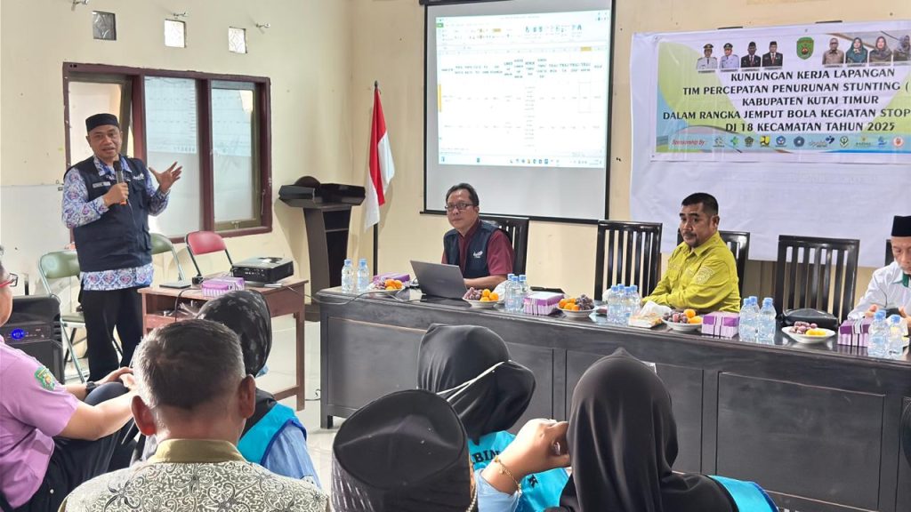 Sekretaris Tim Percepatan Penurunan Stunting (TPPS) Kabupaten Kutai Timur (Kutim), Achmad Junaidi B