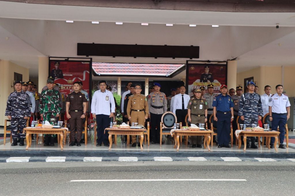 Polres Kutim Gelar Apel Pasukan Operasi Keselamatan Mahakam 2025