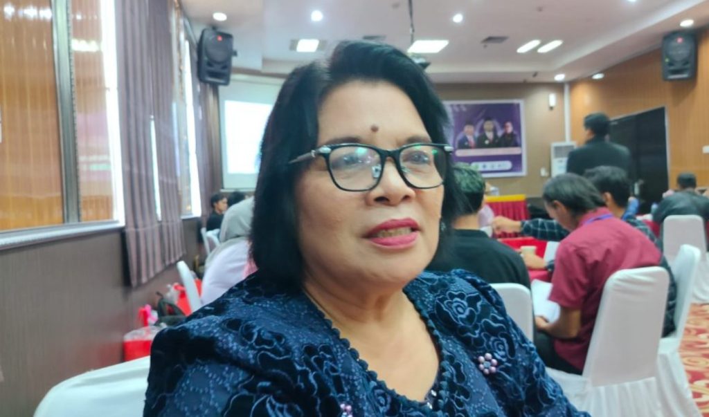 Kepala Disnakertrans Kutim, Roma Malau,