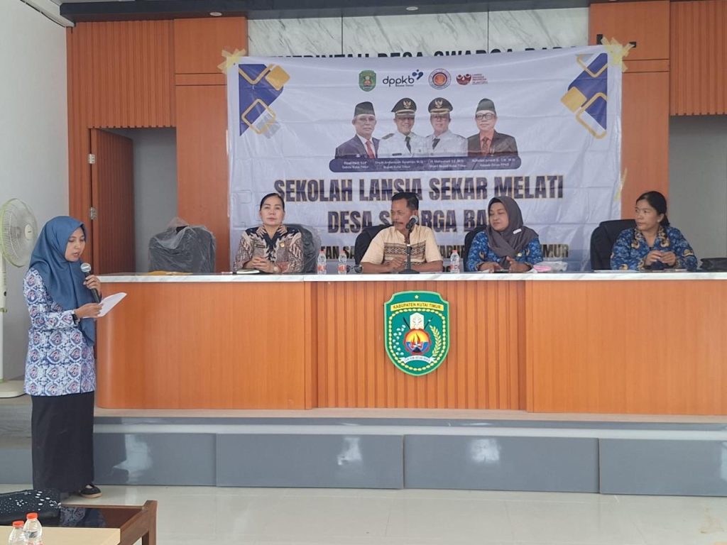 Kutim Luncurkan Sekolah Lansia Perdana 2026 Pengenalan sekolah Lansia di SL “Bina Sehat” Desa Singa Gembara