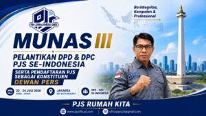 Wapres Gibran Bakal Diundang Hadiri MUNAS III PJS, Seminar Nasional dan Pelantikan Pengurus DPD-DPC se-Indonesia
