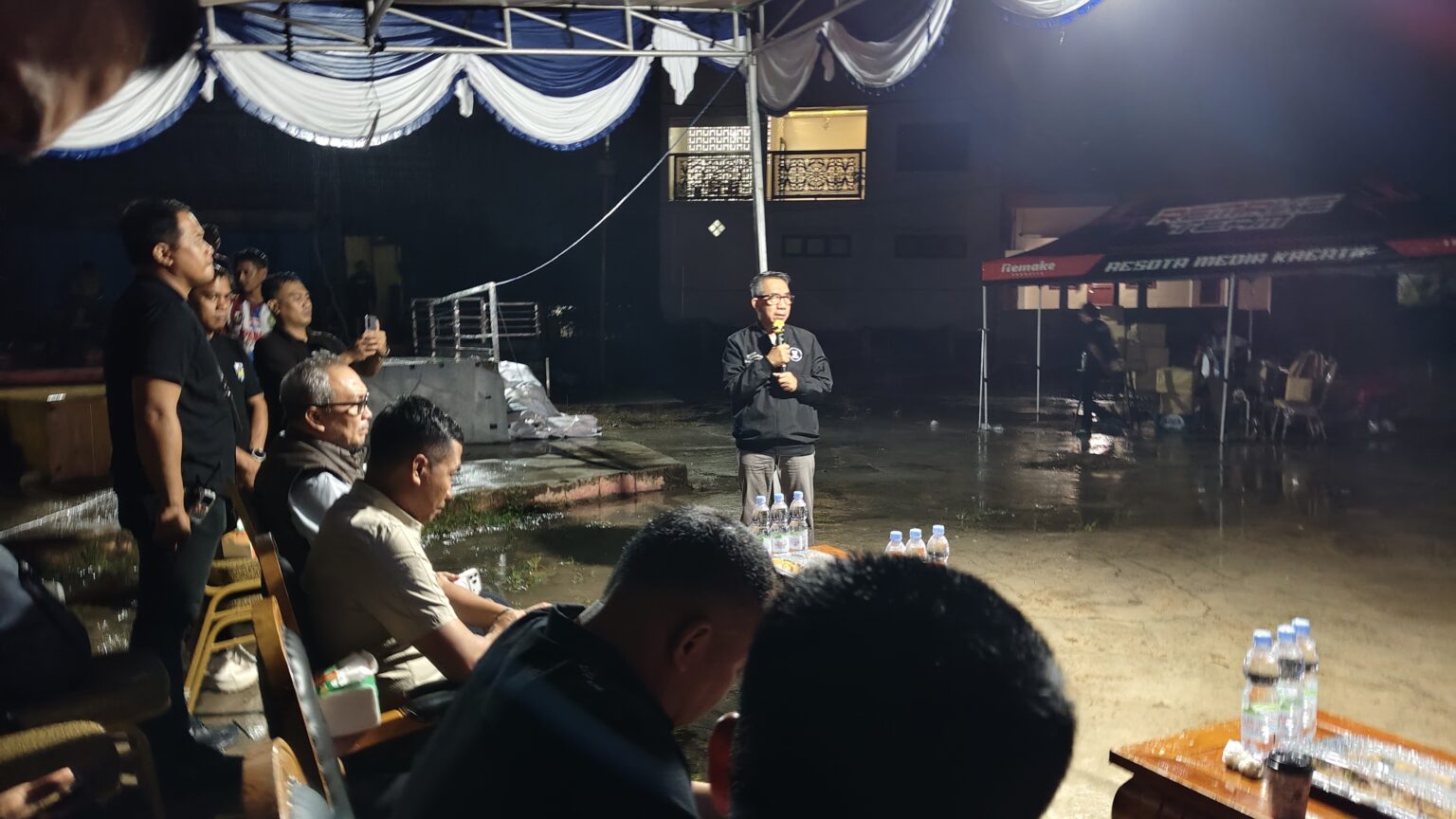 Buka Nobar Piala Dunia 2026, Ardiansyah: Jangan Dekati Narkoba Bupati Kutai Timur Ardiansyah Sulaiman (dok.Etara.id)