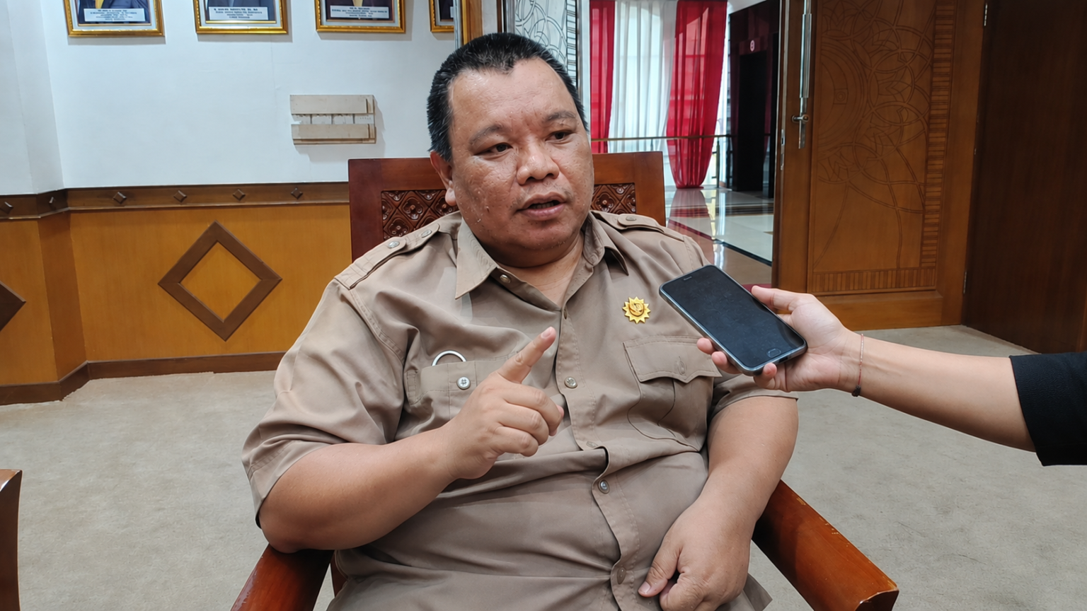 DPRD Dorong PAD Samarinda Tumbuh Tanpa Bebani Warga Anggota Komisi II DPRD Kota Samarinda, Sani Bin Husein (dok.Etara.id)