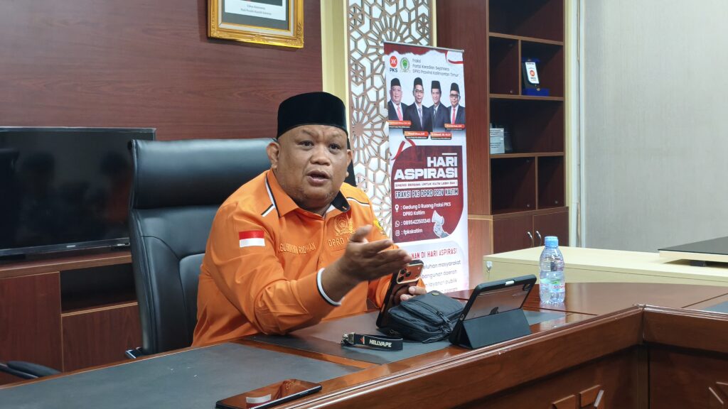 Sekretaris Fraksi PKS DPRD Kalimantan Timur Agusriansyah Ridwan